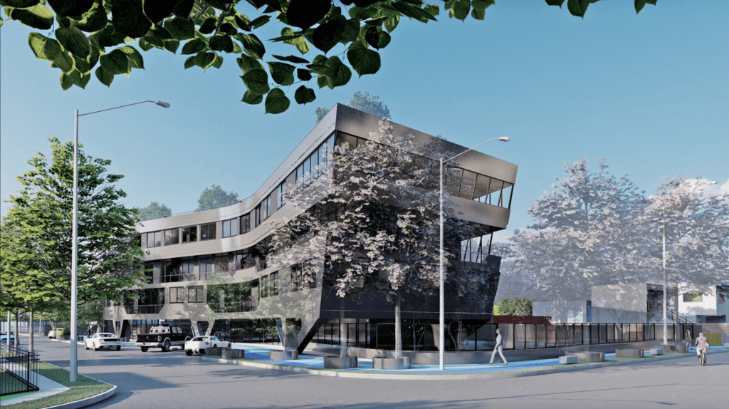 Perspectiva de desarollo inmobiliario Ecovida Talar